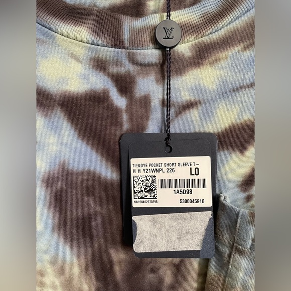 NWT Louis Vuitton Tie Dye Shirt Large - Picture 4 of 7